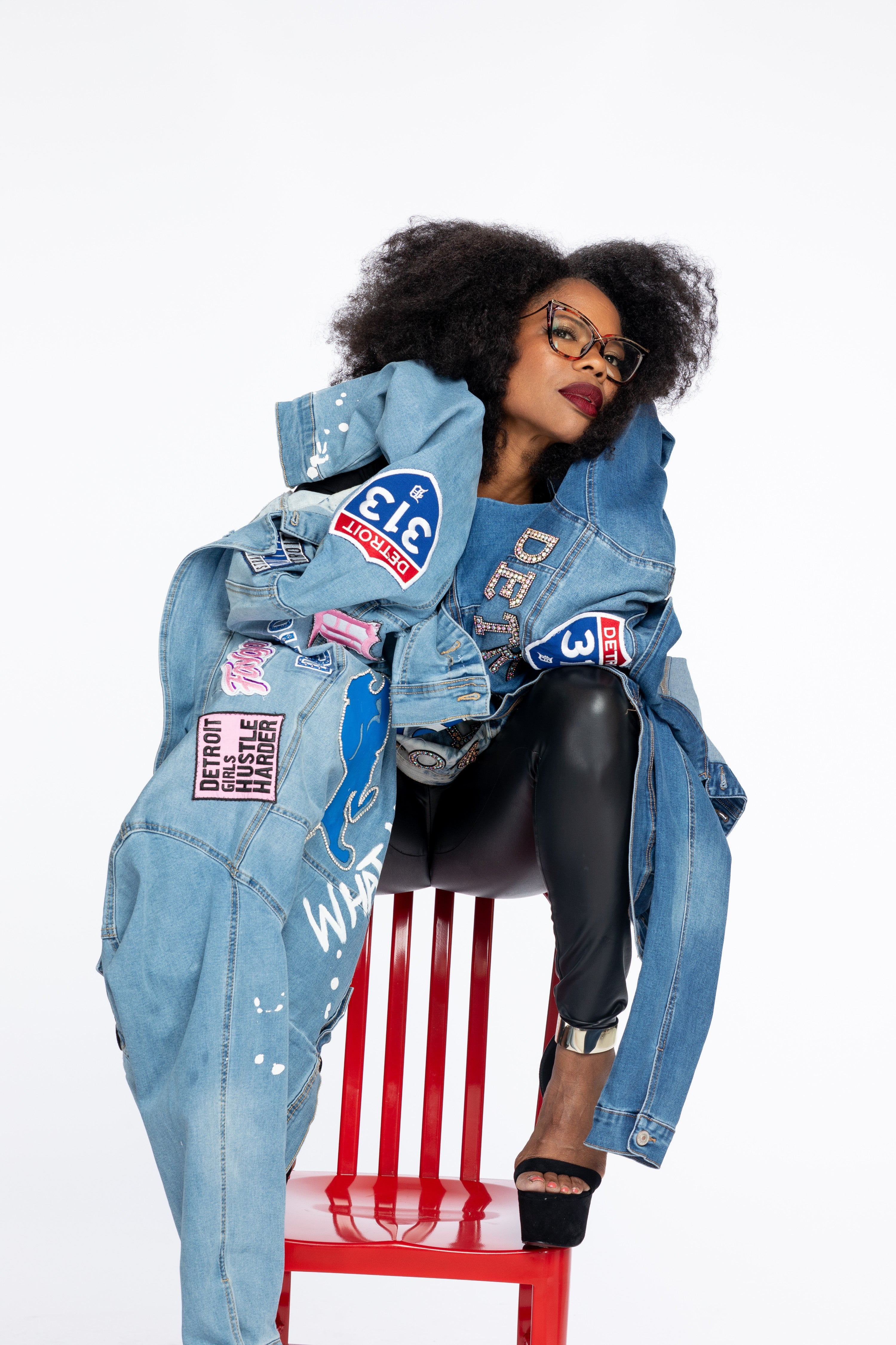 Luxury Hand-Painted Denim Jackets/ IloveTruArt
