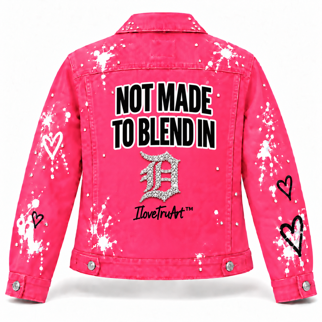 IloveTruArt™ Rare Color Denim Jacket – Limited Edition