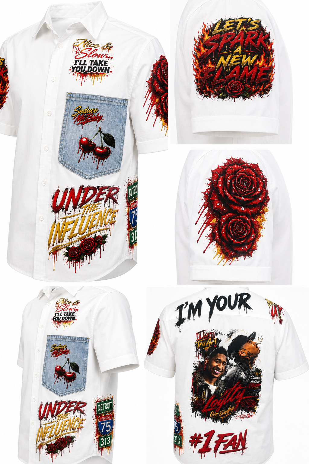 Chris Brown & Usher Button up