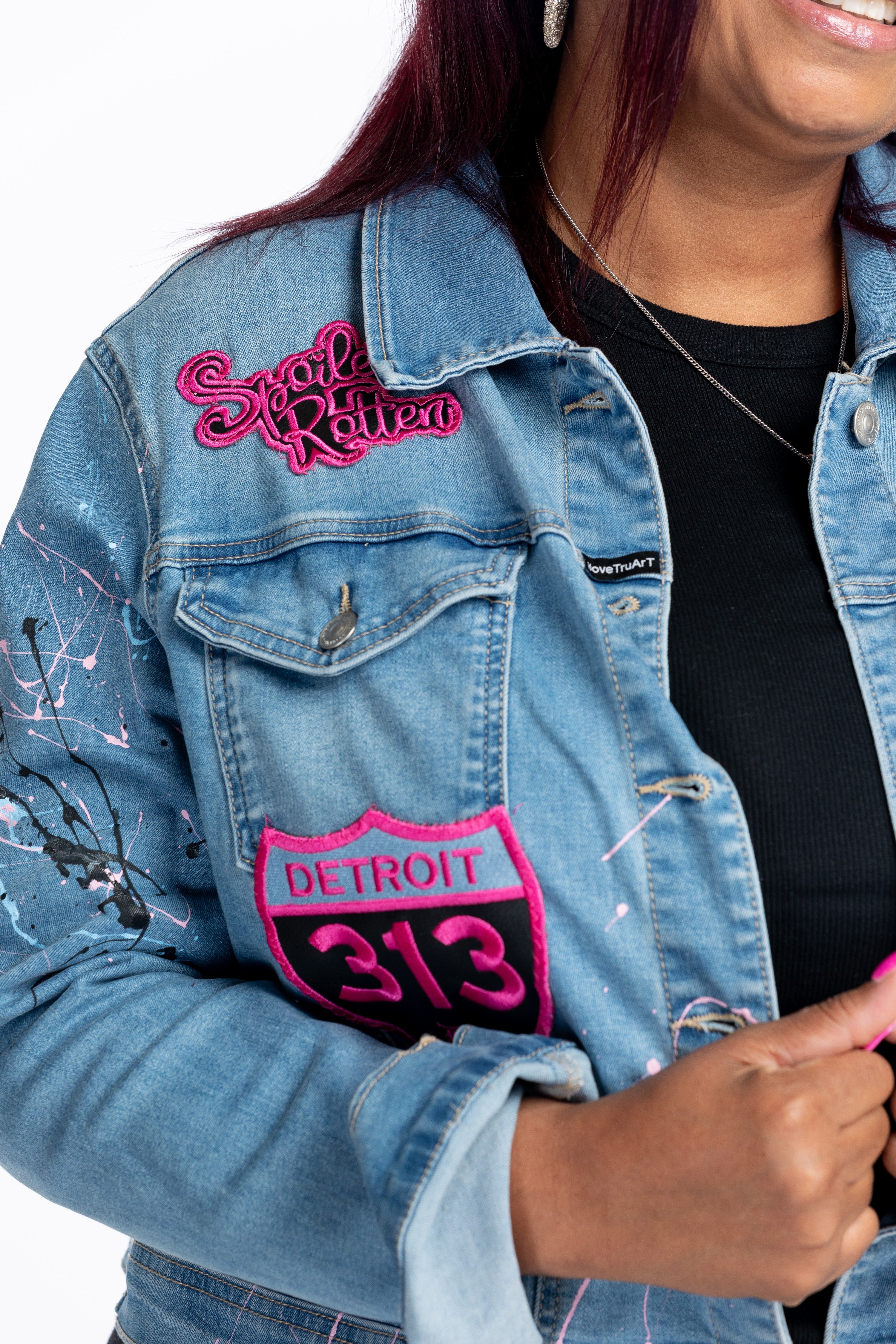 I'm Not Like Everybody Else Denim Jacket