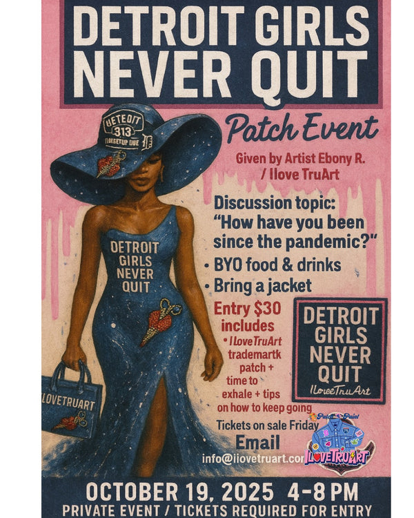 Detroit Girls Never Quit Patch Event