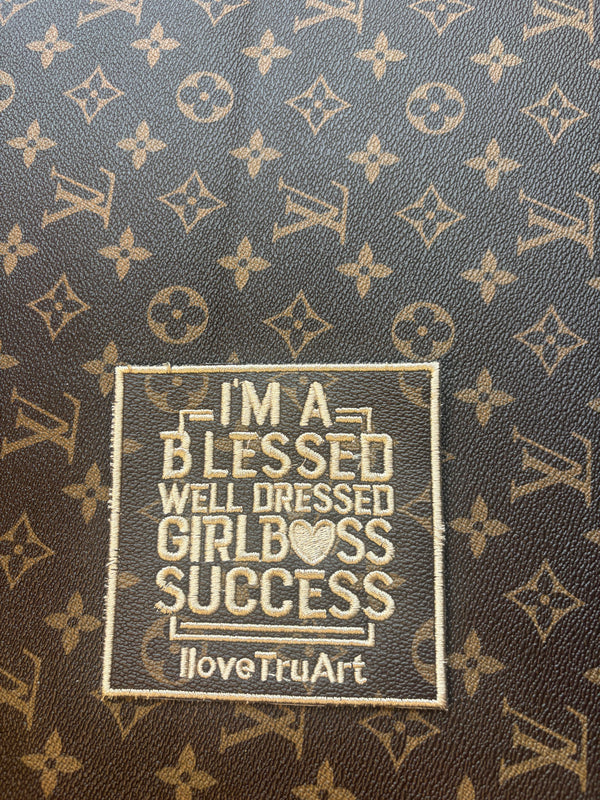 Repurposed blessed LV Patch by IloveTruArt
