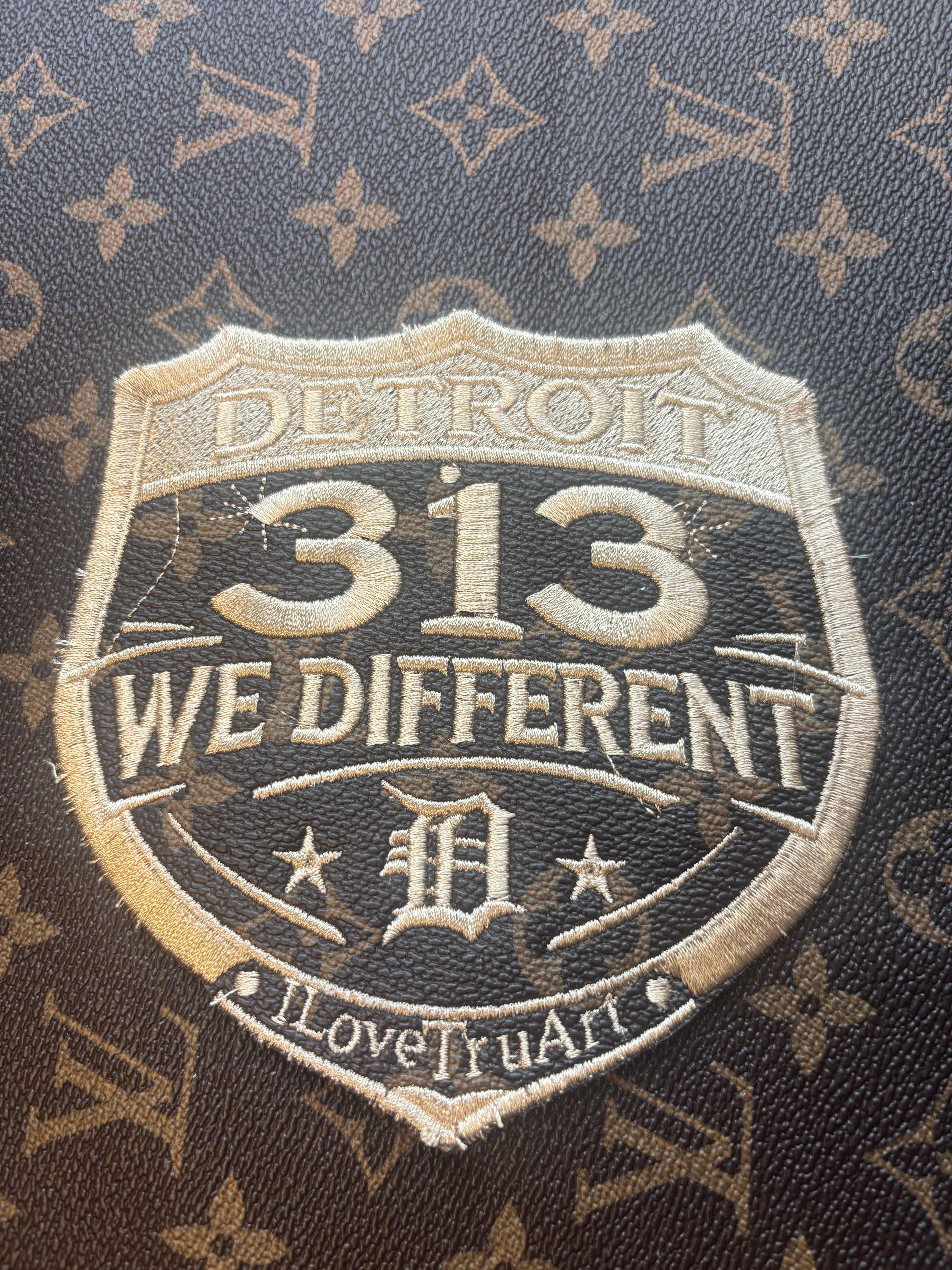Repurposed We different 313 Sheild Patch