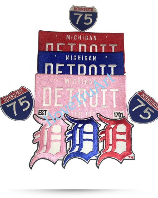 Detroit Patch Party Bundle - 3 Person limited edition patch party set