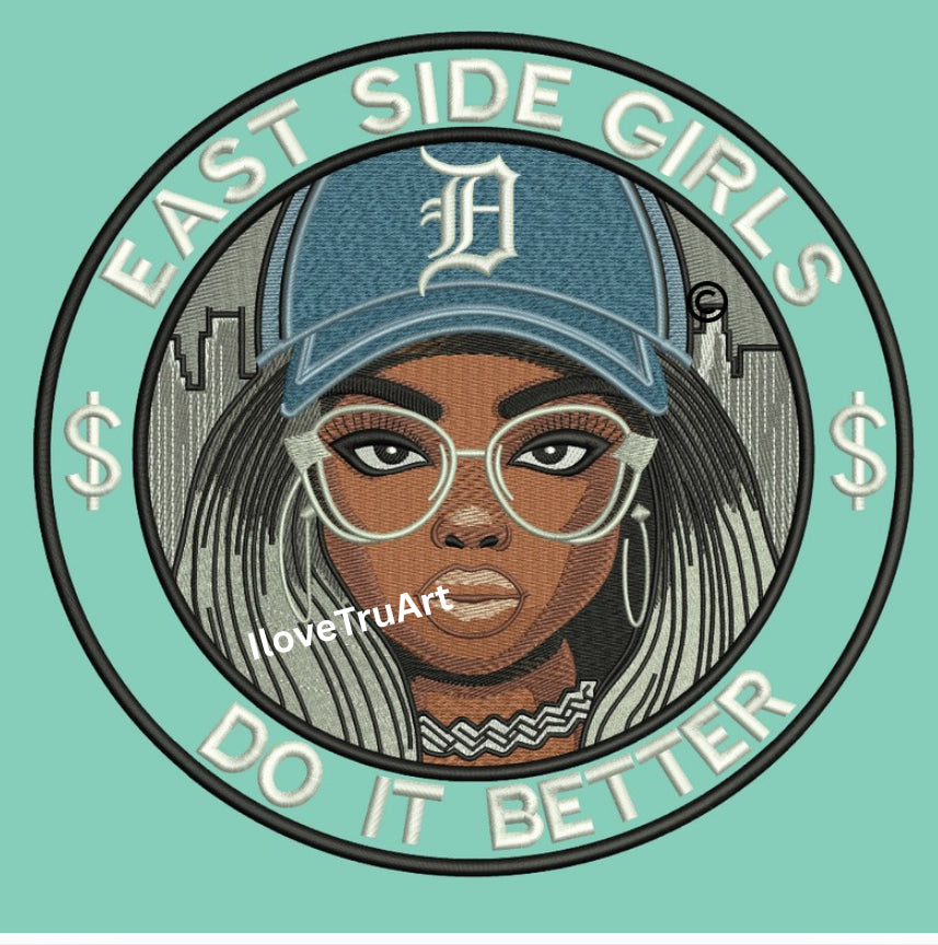 East Side Girls Do It Better Back Patch ©️